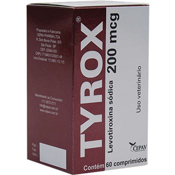 TYROX REPOSITOR HORMONAL 200MCG