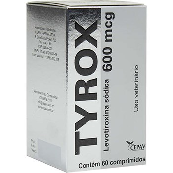 TYROX REPOSITOR HORMONAL 600MCG