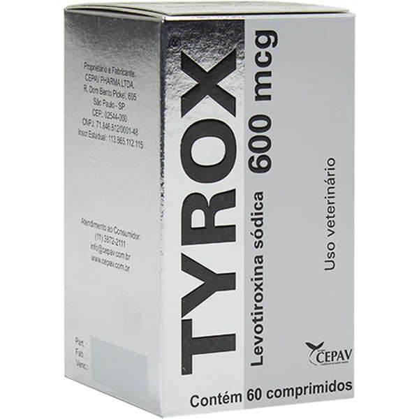 TYROX REPOSITOR HORMONAL 600MCG TYROX REPOSITOR HORMONAL 600MCG