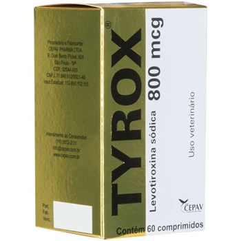 TYROX REPOSITOR HORMONAL 800MCG