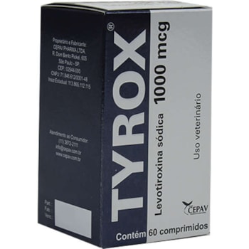 TYROX REPOSITOR HORMONAL1000MCG TYROX REPOSITOR HORMONAL1000MCG