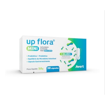 Up Flora mini 30 Comprimidos Cães e Gatos - Avert