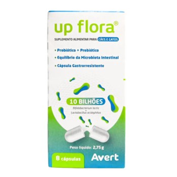 Up Flora Suplmento Alimentar Probiótico (8 Cápsula)  - Avert