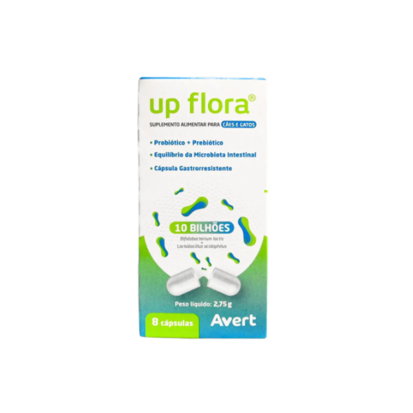 Up Flora Suplmento Alimentar Probiótico (8 Cápsula) - Avert Up Flora Suplmento Alimentar Probiótico (8 Cápsula) - Avert