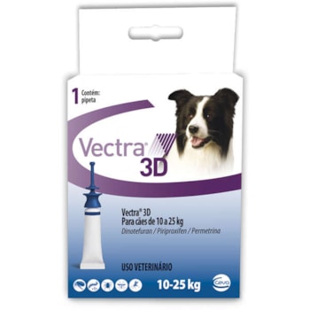 Vectra 3D Cães 10-25kg - Ceva Vectra 3D Cães 10-25kg - Ceva