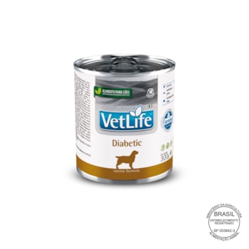 Vet Life Diabetic para Cães Adultos de Todas as Raças 300g