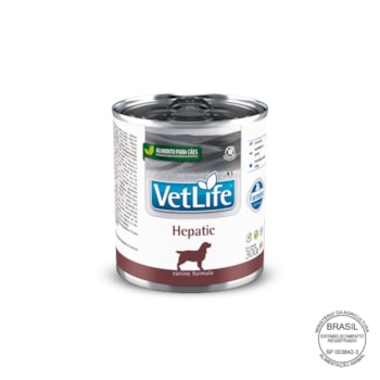 Vet Life Hepatic para Cães Adultos de Todas as Raças 300g