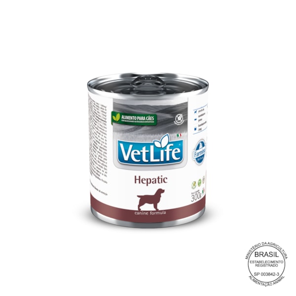 Vet Life Hepatic para Cães Adultos de Todas as Raças 300g