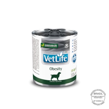 Vet Life Obesity para Cães Adultos de Todas as Raças 300g