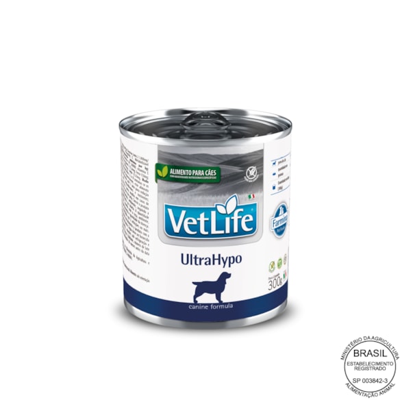 Vet Life Ultrahypo para Cães Adultos de Todas as Raças 300g