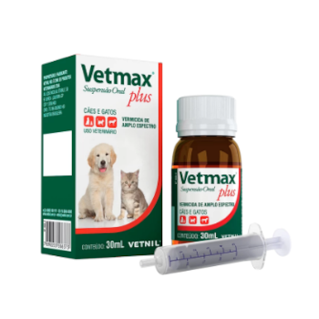 Vetmax Suspensão Plus 30ml - Vetnil Vetmax Suspensão Plus 30ml - Vetnil