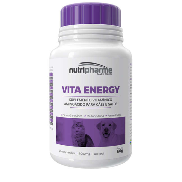 Vita Energy 60 cápsulas - Nutripharme Vita Energy 60 cápsulas - Nutripharme