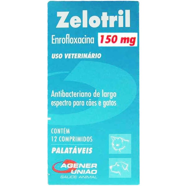 Zelotril 150mg 12 comprimidos - Agener União Zelotril 150mg 12 comprimidos - Agener União