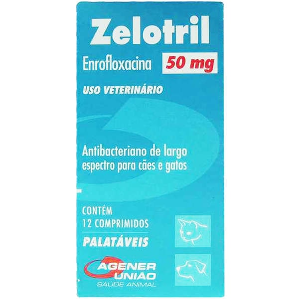 Zelotril 50mg 12 comprimidos - Agener União Zelotril 50mg 12 comprimidos - Agener União