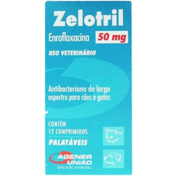 Zelotril 50mg 12 comprimidos - Agener União Zelotril 50mg 12 comprimidos - Agener União