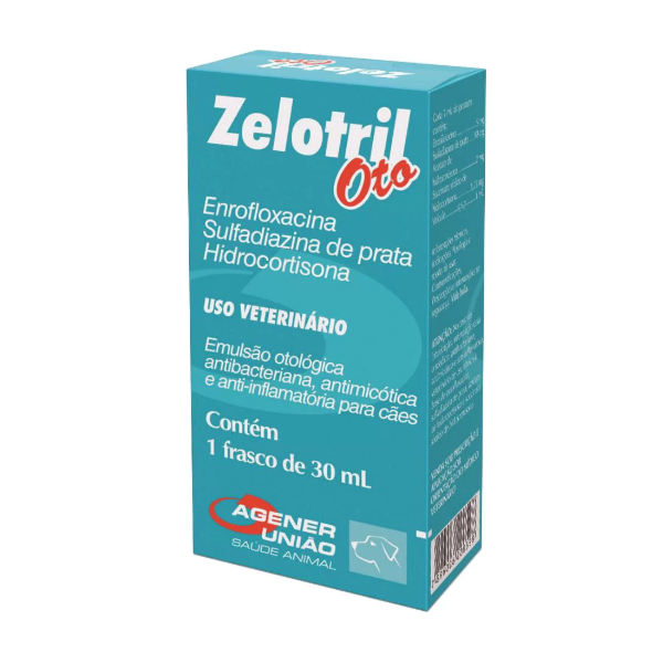 Zelotril Oto 30ml - Agener União Zelotril Oto 30ml - Agener União