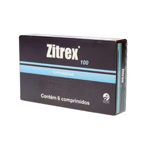Zitrex 100 Azitrom 6 comprimidos - Cepav